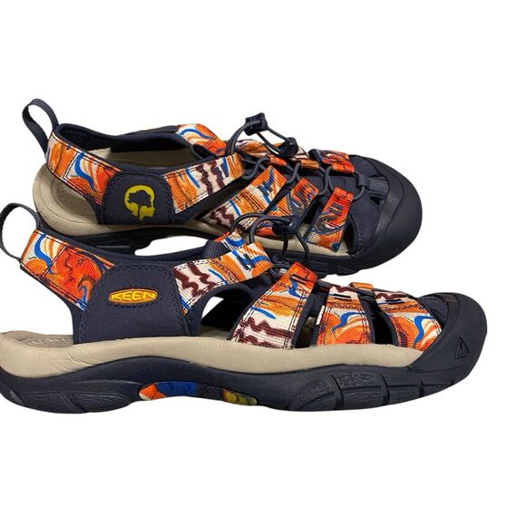Keen Newport X Outdoor Afro Men’s Sandals 10 EU 43 Multicolor Hiking Travel - Picture 2 of 12